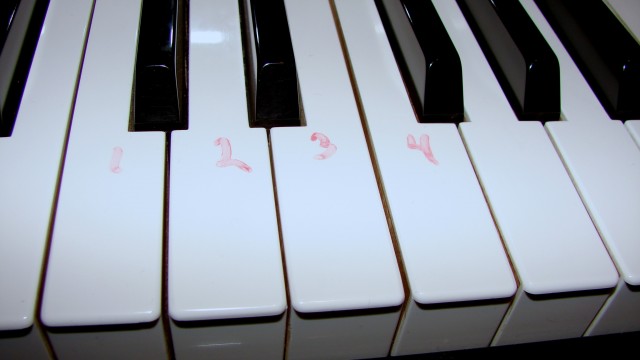 Removing Dry Erase Marker From Your Piano Keys