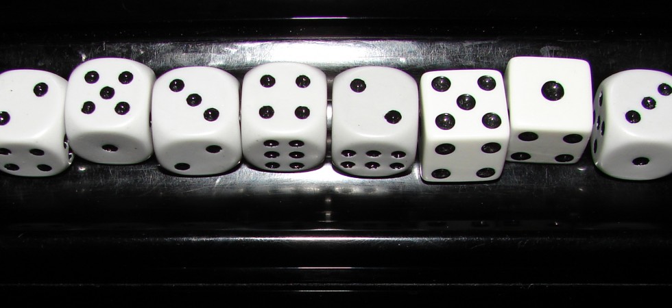 8 Dice Formed into a Chord Progression