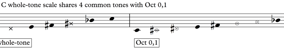 Whole Tone and Octatonic